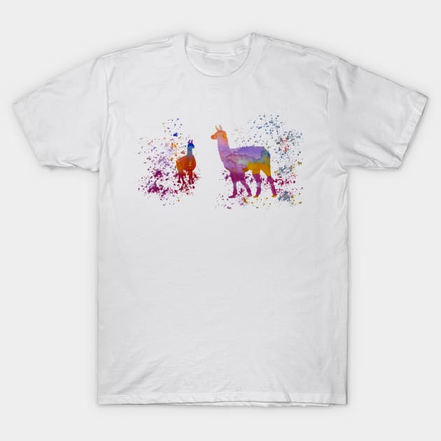 Llamas T-Shirt by BittenByErmines